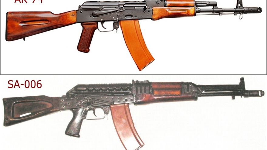 Súng AK-74 (phiên bản cải tiến) đã vượt qua đối thủ SA-006 như thế nào?